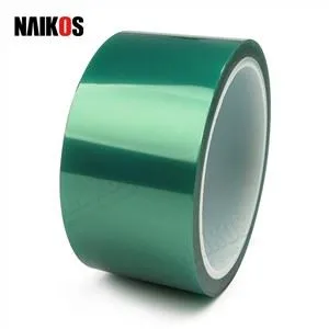 ارتفاع درجة الحرارة البوليستر PET سيليكون من جانب واحد شريط العزل